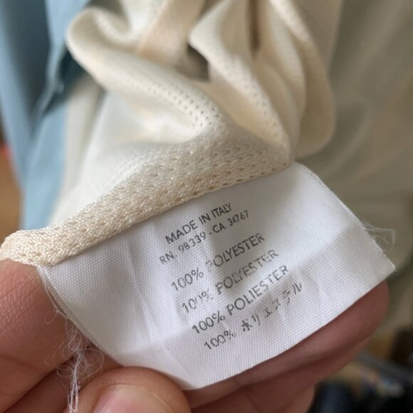 SKY BLUE PRADA SPORT OVERSHIRT - Picture 5 of 10